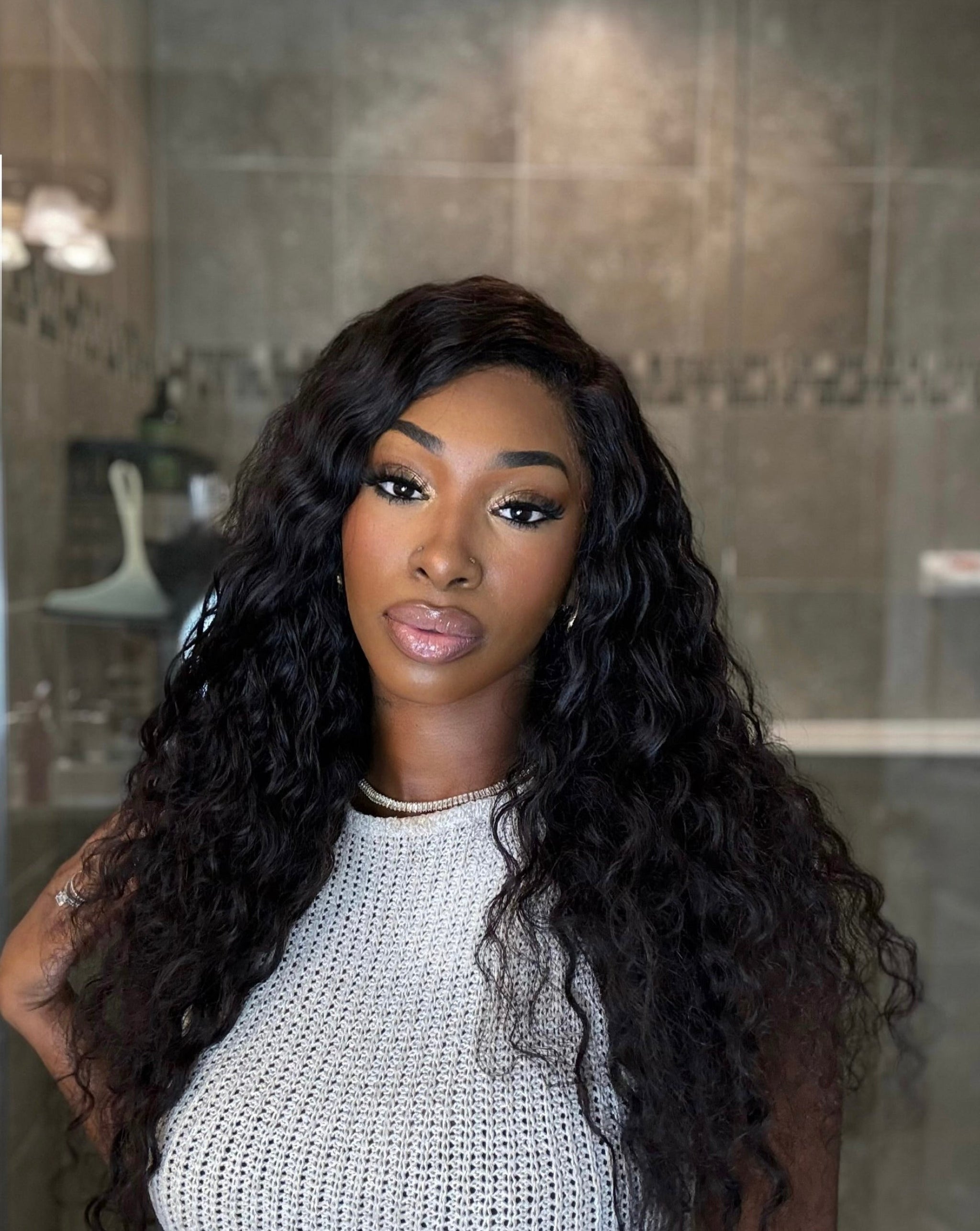 HD LACE FRONT BRAZILIAN DEEP WAVE CLOSURE WIG