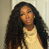 HD LACE FRONT BRAZILIAN DEEP WAVE CLOSURE WIG