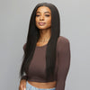 BRAZILIAN KINKY STRAIGHT 5X5 HD Lace Closure