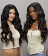 STRAIGHT SEAMLESS CLIP-INS - 2 Soft Black