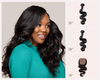 Malaysian + Peruvian Body Wave Mixed Bundle Set - 18" Closure + 26", 28" Bundles